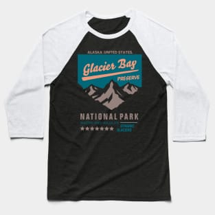 Glacier Bay National Park Alaska Baseball T-Shirt